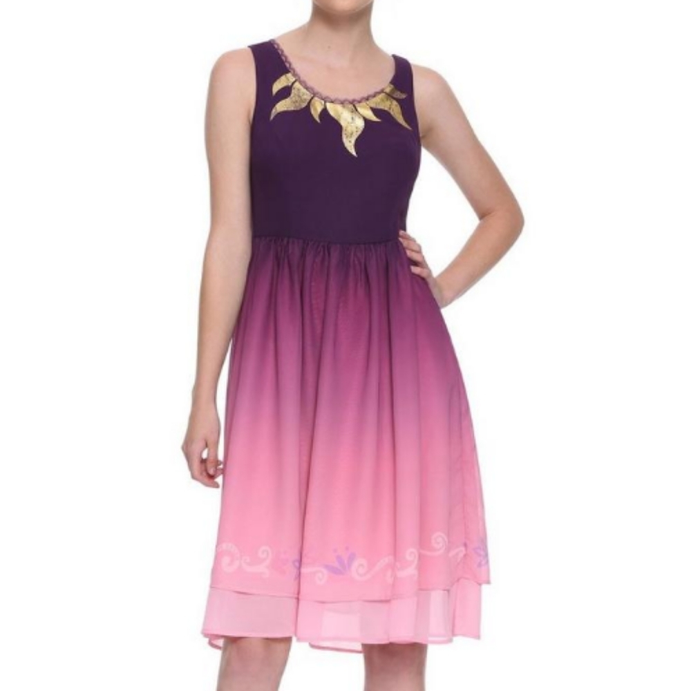 Her Universe Destination Disney Tangled Ombré Dress